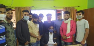 मुख्यमंत्री उच्च शिक्षा छात्रवृत्ति योजना को पुनः प्रारम्भ करने की मांग को लेकर एनएसयूआई ने किया प्रदर्शन