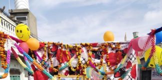 कुलदेवी यादे मां के जन्मोत्सव पर निकाली शोभायात्रा