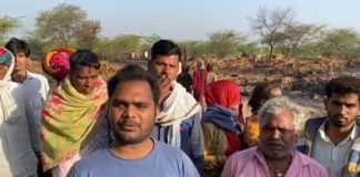 डाबला कचरा में लगी भीषण आग 180 ट्रॉली से अधिक चारा जलकर राख