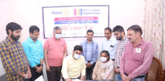 रोटरी क्लब ने किया निःशुल्क केंसर परामर्श शिविर का आयोजन*