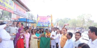 विधि- विधान के साथ रवाना हुआ श्री बालाजी रसोई से श्री श्याम रथ