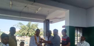 बस एसोसिएशन द्वारा अध्यक्ष सोनी का स्वागत