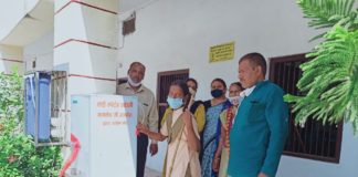 बालिकाओं को पीने को स्वच्छ पानी मिले इसीलिए वाटर कूलर भेंट किया