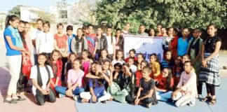 भीलवाड़ा में लाड़ो ने मनाया दूसरा स्थापना दिवस