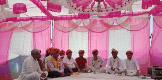 टिकोला उप तहसील क्षेत्र में मॉडल श्मशान घाट का हुआ शिलान्यास।