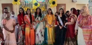 कन्या महाविद्यालय में फ्रेशर पार्टी उमंग 2021 आयोजित