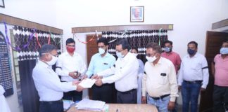 बिजली इंजीनियर एसोसिएशन ऑफ जोधपुर डिस्कॉम ने ज्ञापन सौंपा