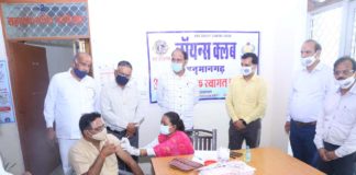 लायंस क्लब हनुमानगढ ने लगवाया कोरोना वैक्सीन कैम्प