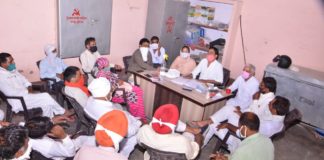 कम्युनिस्ट पार्टी मार्क्सवादी की जिला कमेटी की बैठक हुई