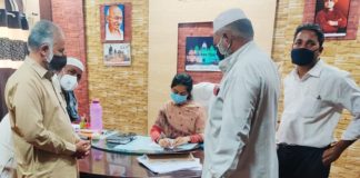 शाहपुरा एसडीएम को मोहम्मद साहब पर आपत्तिजनक शब्दों को लेकर ज्ञापन