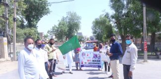 जन जागृति अभियान के तहत रैली निकाली तथा पोस्टर चिपकाए गए