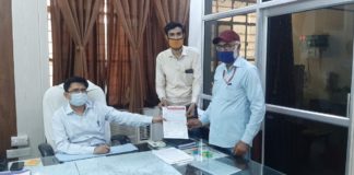 सरकार सभी पत्रकारों को माने कोरोना वारियर्स,संगठन ने सौंपा ज्ञापन