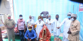 अखिल भारतीय संयुक्त बावरी किसान महासभा ने जरूरतमंद परिवार की कन्या का करवाया विवाह