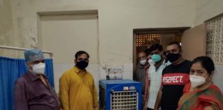 गर्मी को देखते हुए 2 वाटर कूलर भेंट