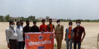 एबीवीपी ने किया एक व्यक्ति एक पौधा अभियान का आगाज