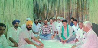 नगराना टोल पर किसान महापंचायत