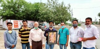 ब्राह्मण समाज ने किया डॉ जोशी का स्वागत