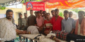 दौलतपुरा में कारगिल विजय दिवस पर 55 युवाओ ने किया रक्तदान