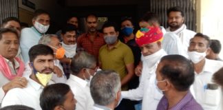 भाजपा शाहपुरा ग्रामीण मंडल ने राज्य सरकार की विफलता को लेकर ज्ञापन सौपा।