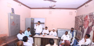 मोदी गद्दी छोड़ों नारे के साथ होगी विशाल आमसभा