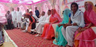 जिला प्रमुख पलाड़ा का भव्य स्वागत