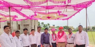 माण्डलगढ़ सीबीईओ शर्मा का शिक्षकों ने किया स्वागत