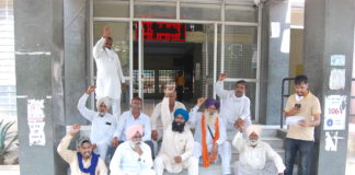 धान की न्यूनतम समर्थन मूल्य पर सरकारी खरीद करने की मांग