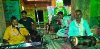 रामदेवरा भंडारा मे हुआ भजन सध्या का आयोजन,बाबारामदेव के लगे जयकारे