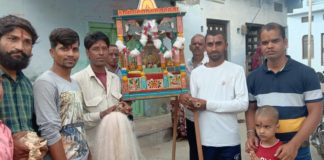 चारभुजा नाथ को कराया जल विहार