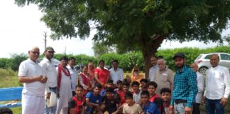 गुरू वंदन एवं पदरावणी आयोजन के साथ हुआ कबड्डी प्रतियोगिता का आयोजन