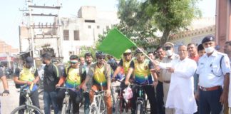 साइकिल क्लब के दो वर्ष पूर्ण होने पर निकाली पर्यावरण संरक्षण साइकिल यात्रा