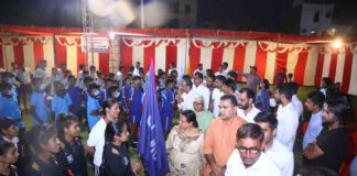 राष्ट्रीय स्तरीय रोकेट बॉल चैम्पियनशिप का आगाज, प्रथम मैच में मध्य भारत विजयी