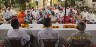 वरिष्ठ नागरिकों का सम्मान समारोह आयोजित