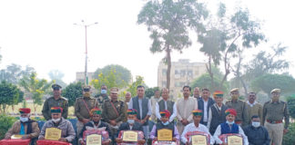 गृह रक्षा का 59 वां स्थापना दिवस मनाया