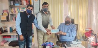 समर्पण निधि अभियान में 51हजार का सहयोग