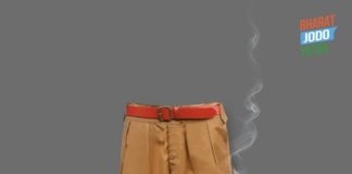 कांग्रेस ने RSS की ड्रेस में आग लगी तस्वीर की पोस्ट, खड़ा हो सकता है बड़ा विवाद