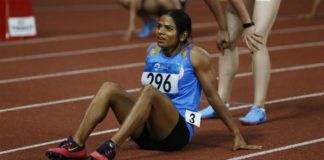 एथलीट दुती चंद को बड़ा झटका, 4 साल का लगा बैन
