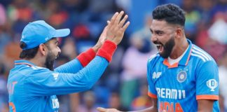 INDvSL: श्रीलंका 50 रनों पर ऑलआउट, सिराज और हार्दिक ने किया कमाल