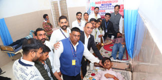 विश्व विकलांगता दिवस के अवसर पर स्वैच्छिक रक्तदान शिविर का आयोजन