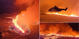 आइसलैंड में ज्वालामुखी फटा, लावा कभी भी पहुंच सकता है शहरों में, देखिए ये भयानक VIDEO