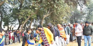 ग्रामीण कबड्डी प्रतियोगिता का आगाज समारोहपूर्वक हुआ