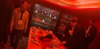 ये कैसी शर्मनाक हरकत! पार्टी में न्यूड महिलाओं के शरीर पर परोसा गया खाना, देखें तस्वीरें…