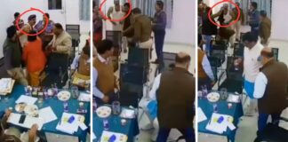 नेता ने दी वर्दी उतारने की धमकी, गुस्से में ‘सिंघम’ बना सिंगरौली का ASI, देखिए VIDEO