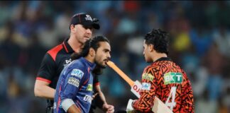 Abhishek Sharma ने दी लाइव मैच के दौरान दिग्वेश राठी को मारने की धमकी, आग की तरह Viral हुआ VIDEO