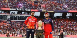 RCB or PBKS: फाइनल में लड़खड़ाई आरसीबी, बेंगलुरु ने पंजाब दिया 191 का टारगेट