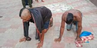 Odisha: गो-तस्करी के शक में, ओडिशा के 2 दलित युवकों का आधा सिर मूंडा, घास खिलाई, देखिए VIDEO