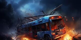 हनुमानगढ़ में रोडवेज बस-डंपर की टक्कर में 4 की मौत, 14 घायल, देखें VIDEO