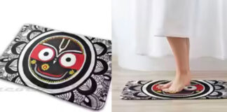 चीन के ई-कॉमर्स AliExpress की घटिया हरकत, डोरमैट पर छापी भगवान जगन्नाथ की तस्वीर