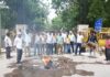 प्रभारी मंत्री का पुतला फूंक जताया विरोध, 1 जुलाई को जयपुर विधानसभा कूच का ऐलान