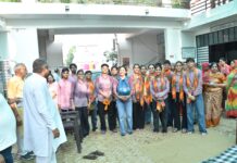 चौथी डाक कांवड़ यात्रा का भव्य स्वागत